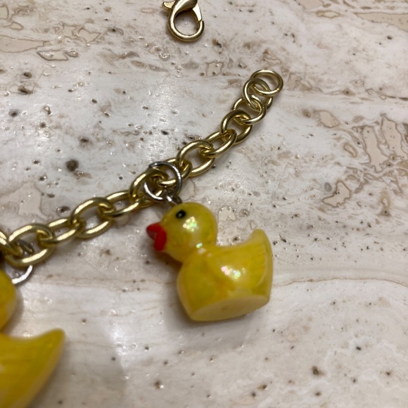 Yellow Duck Charm Bracelet - Picture 3 of 3